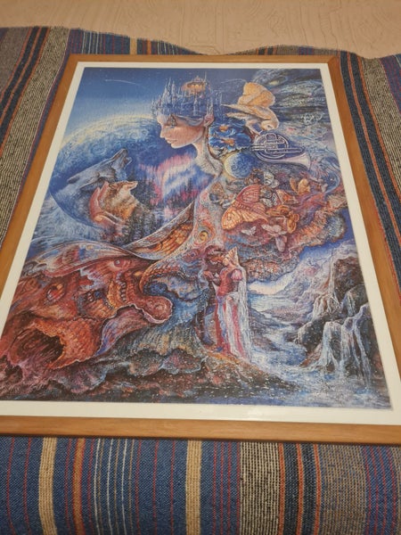 Josephine Wall - Framed Jigsaw Carousel 1
