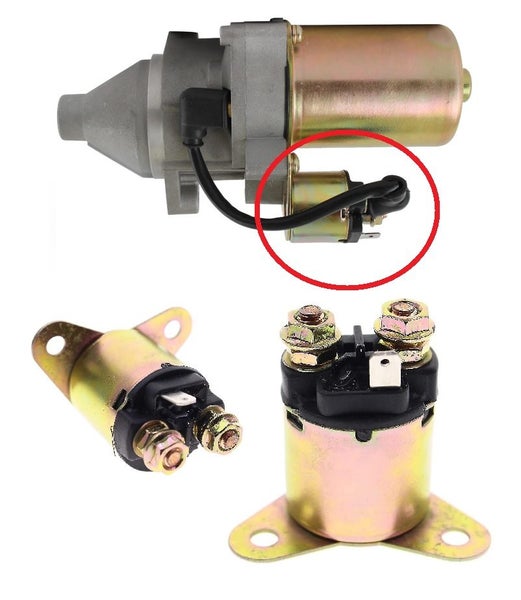 Starter Motor Solenoid Relay for HONDA GX240 GX270 GX290 GX340 GX390 & Clones Carousel 1