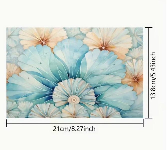 - A5 - Paper/Card Stock - Sea Beach - 12pcs - 140gsm Carousel 4