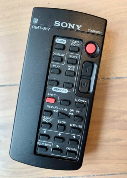 Genuine Original Sony RMT-817 Remote Control Carousel 1