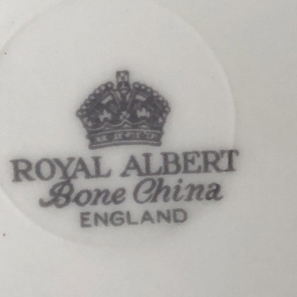 Antique “Royal Albert “ ‘old English rose’ tea plate Carousel 2