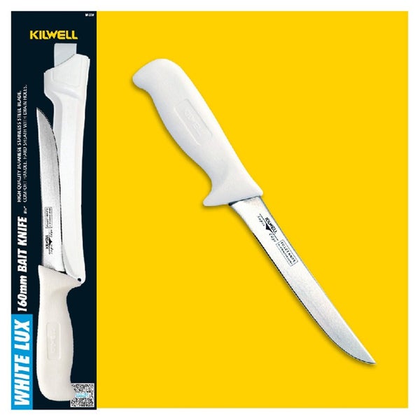 Kilwell Whitelux Fish Bait Knife with Sheath Carousel 2