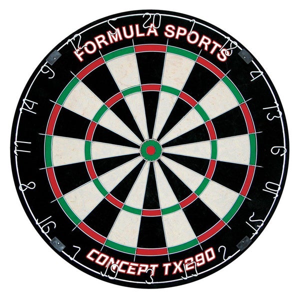 TX290 Bristle Dartboard + New Zealand NZ Warriors NRL Surround + Darts Set Carousel 5