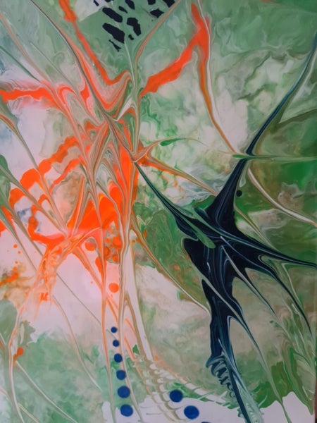 212 Seaweed 860 mm x 600 mm Resin on MDF Board Carousel 2