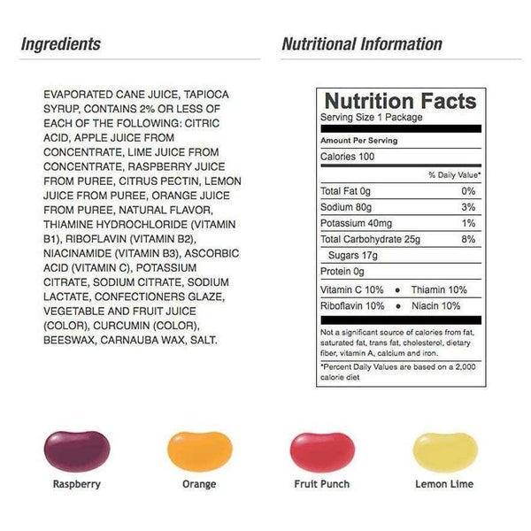 Jelly Belly Sports Beans - Assorted Carousel 2