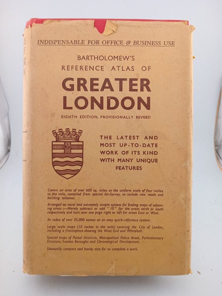 Bartholomew's Reference Atlas of Greater London (8th Ed.) by Bartholomew64198437348097110