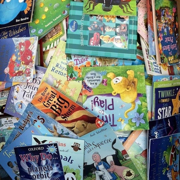 Bulk Lot of 50 Children's Paperback Picture Books - Assorted Random Mix64477121672578111