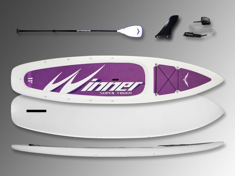 Winner Super Tough SUP 11ft White Purple Carousel 1