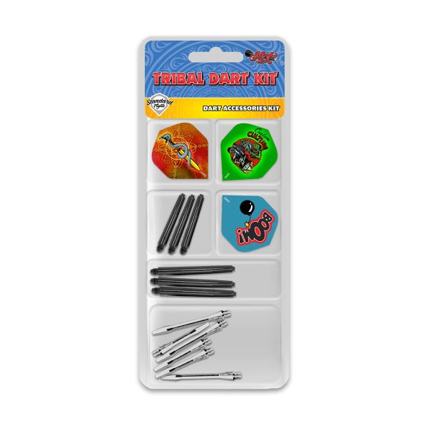 Shot Darts Tribal Dart Kit-High Quality Darts Accessory Pack Carousel 1