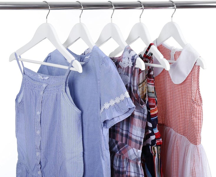 Kids Coat Hangers - White (Set of 20) Carousel 2