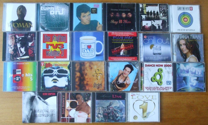 CD'S ~ ASSORTED ALBUMS ~ X 22 ~ Carousel 1