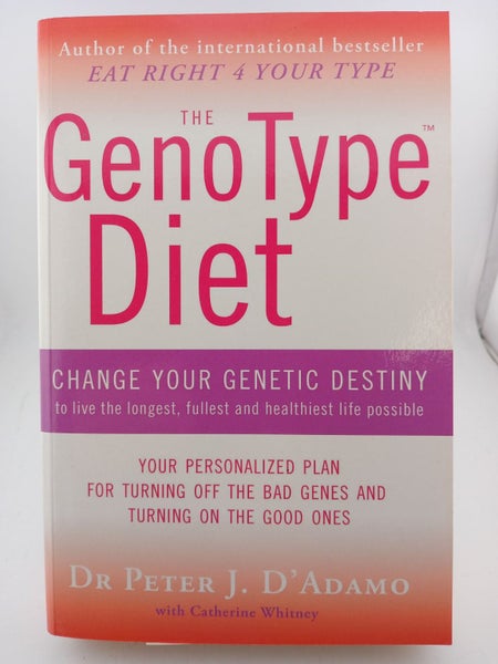 The GenoType Diet by Peter D'Adamo, Catherine Whitney64199534766977110
