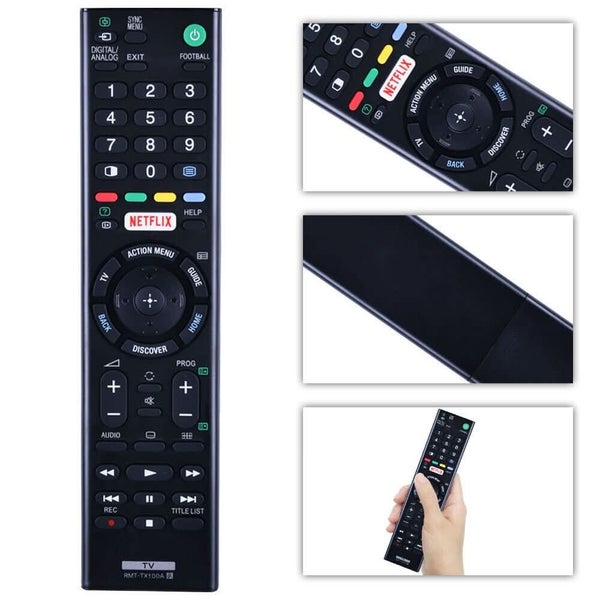 RMT-TX100A For Sony Netflix TV Remote Control KD-55X9000C KD-65X9000C Carousel 2