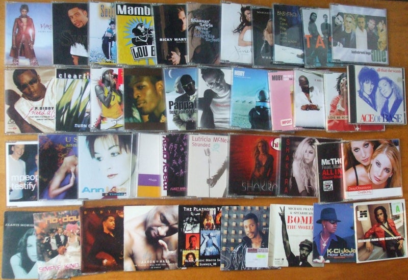 CD'S ~ ASSORTED SINGLES ~ X 53 ~ Carousel 1