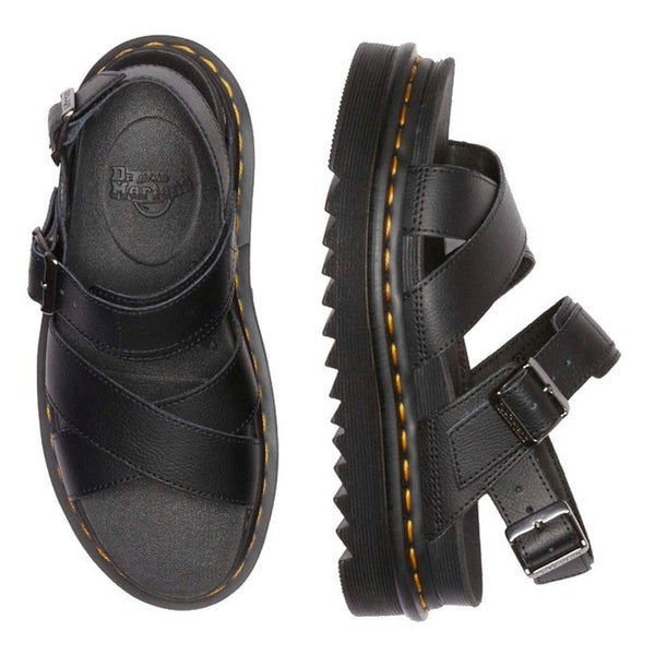 Dr Martens - Voss II Cross Strap Sandal Athena Black Carousel 1
