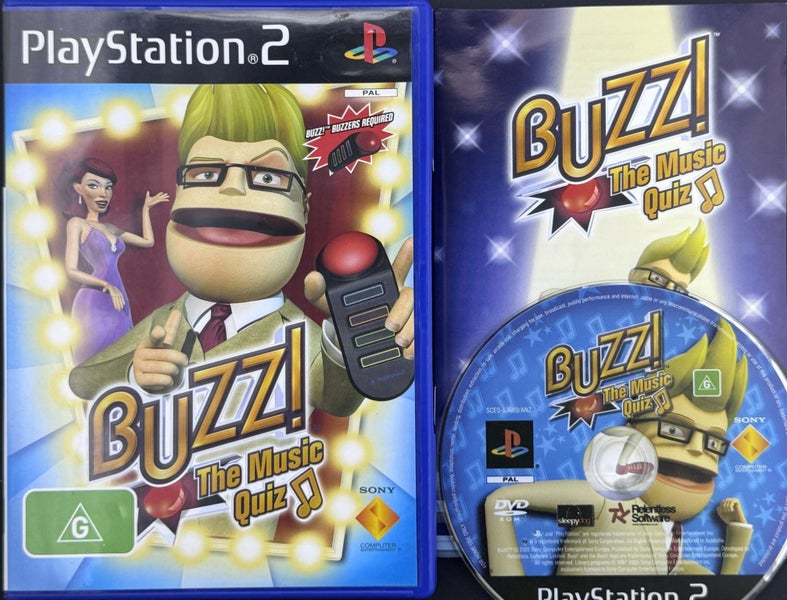 Buzz! The Music Quiz - PS2 - PlayStation 2 Carousel 1