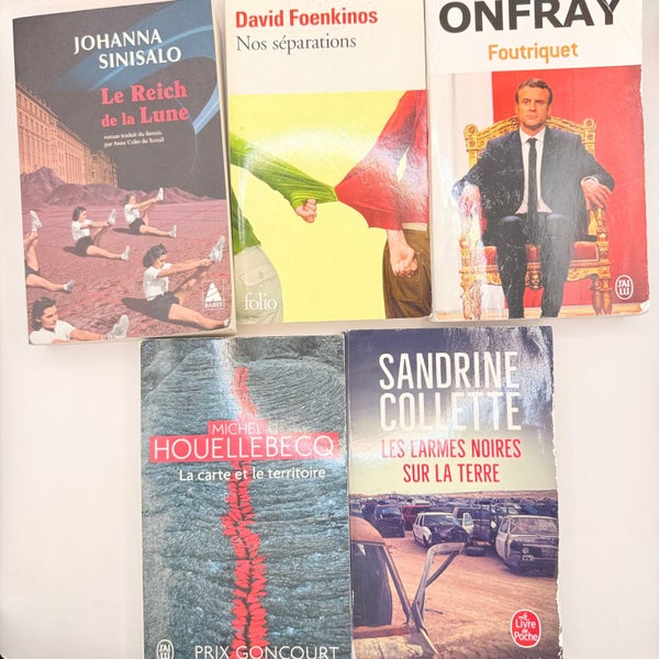 French Literature Book Collection written in French Carousel 1