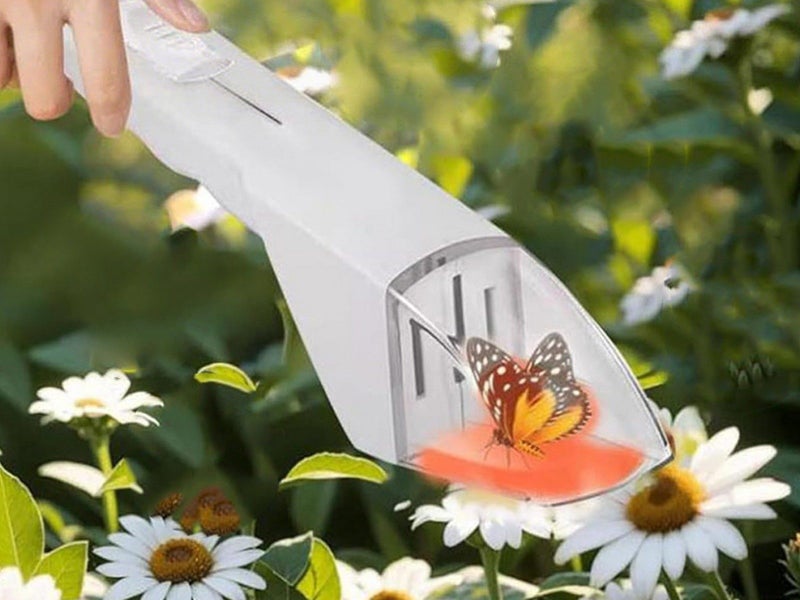 2Pcs Bug Catcher Insect Trap Kit for Butterflies Bees Spiders White Black Style1 Carousel 7