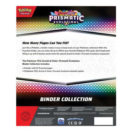Scarlet & Violet Prismatic Evolutions Binder Collection POKEMON TCG Carousel 4