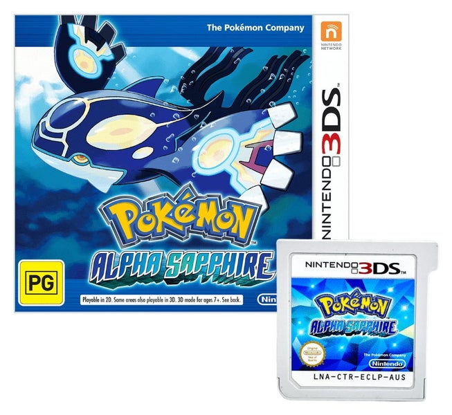 POKEMON Alpha Sapphire (3DS) GAME ONLY, EXCELLENT Carousel 1