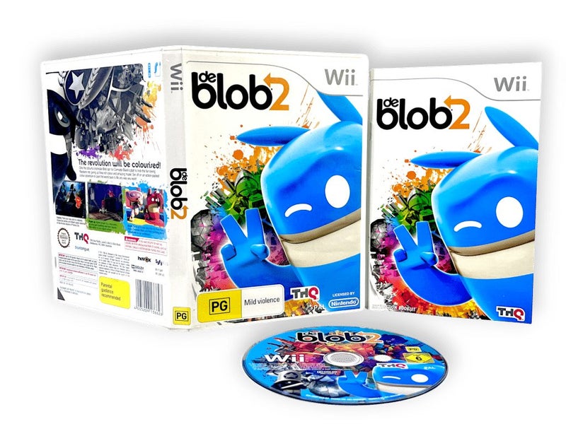 de Blob 2 (Nintendo Wii) *MINT COMPLETE* Carousel 1