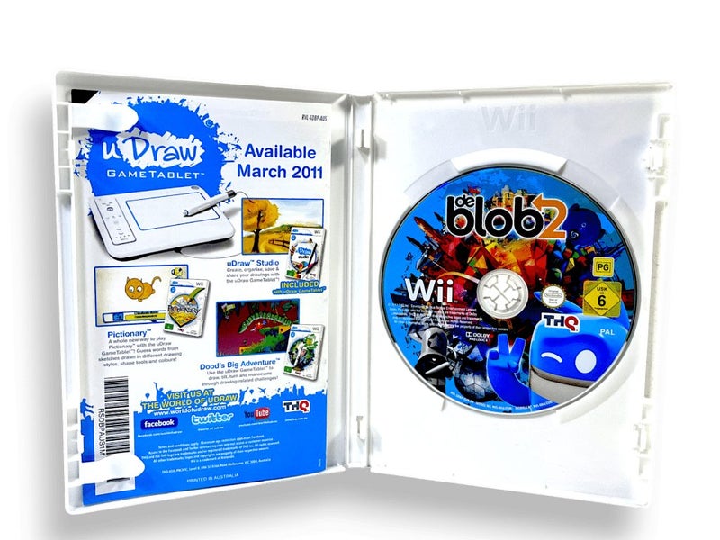 de Blob 2 (Nintendo Wii) *MINT COMPLETE* Carousel 2