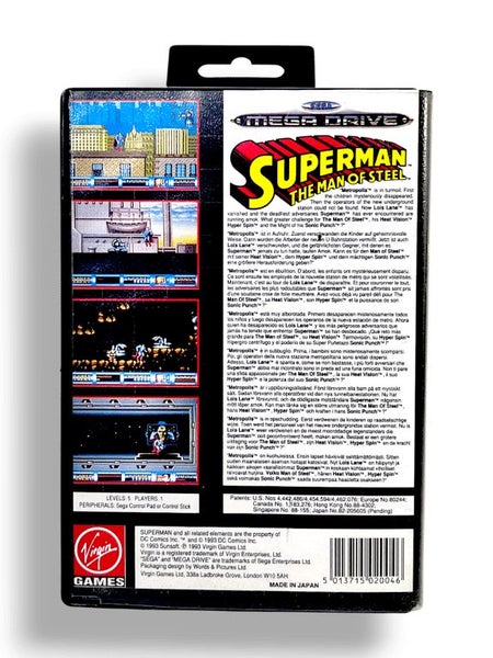 Superman: The Man of Steel (Sega Mega Drive) Carousel 2