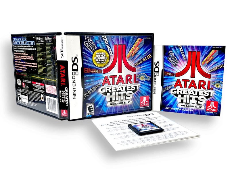 Atari Greatest Hits Volume 2 (Nintendo DS) *MINT COMPLETE* Carousel 1