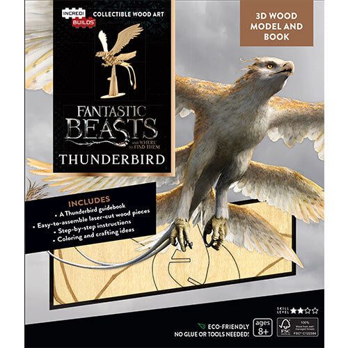 Incredibuilds FB Thunderbird Book and 3D Wood Model Carousel 2