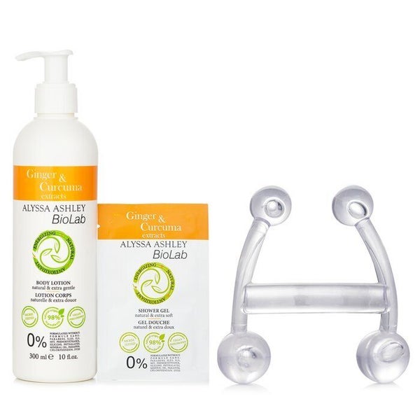 Alyssa Ashley Biolab Ginger & Curcuma Extract Body Lotion + Shower Gel + Mass... Carousel 1