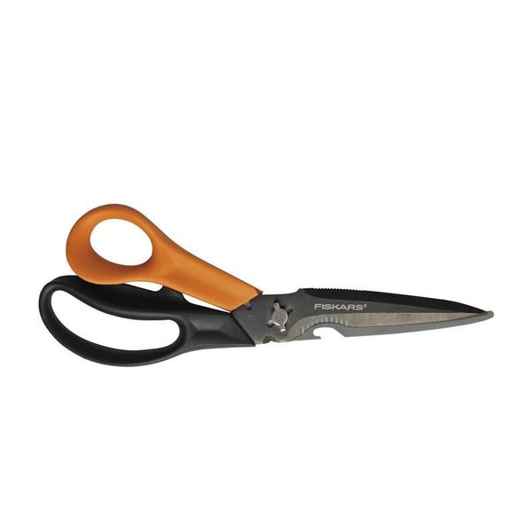 Fiskars 9" Multi-Tool Scissors with Sheath & Sharpener FK1005692 Carousel 1