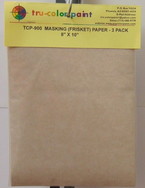 Tru-Color Paint 900 3-Pack Masking Paper Carousel 1