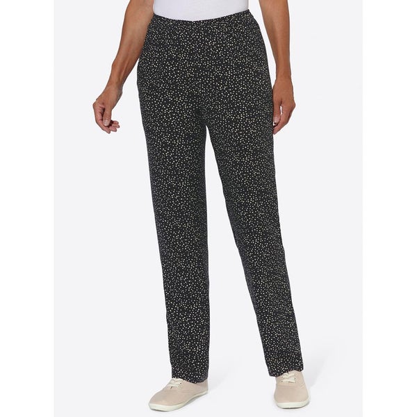 Comfortable pull on pants - super versatile - size 14 - spotted64303783934339110