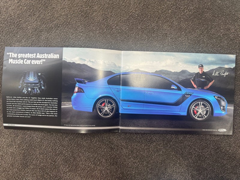 Ford Performance Vehicles FPV Quality Sales Brochure64186887326851112