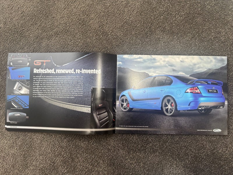Ford Performance Vehicles FPV Quality Sales Brochure64186887326851113