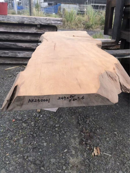 Ancient Swamp Kauri Slab – 2490 × 800/600 × 60 mm63896538157441111