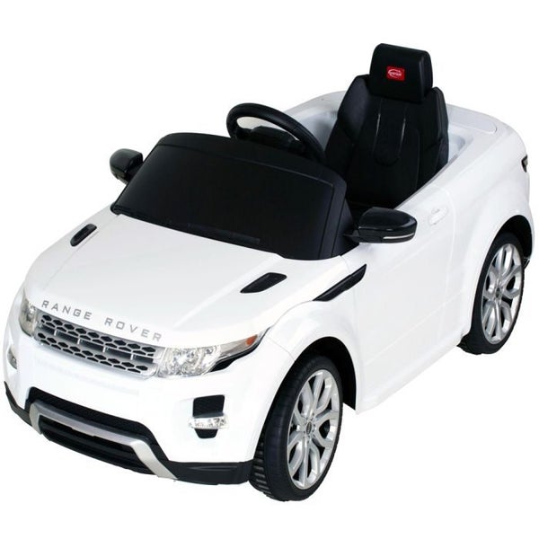 Rastar Land Rover Electric Ride On Kids Car, white Carousel 1