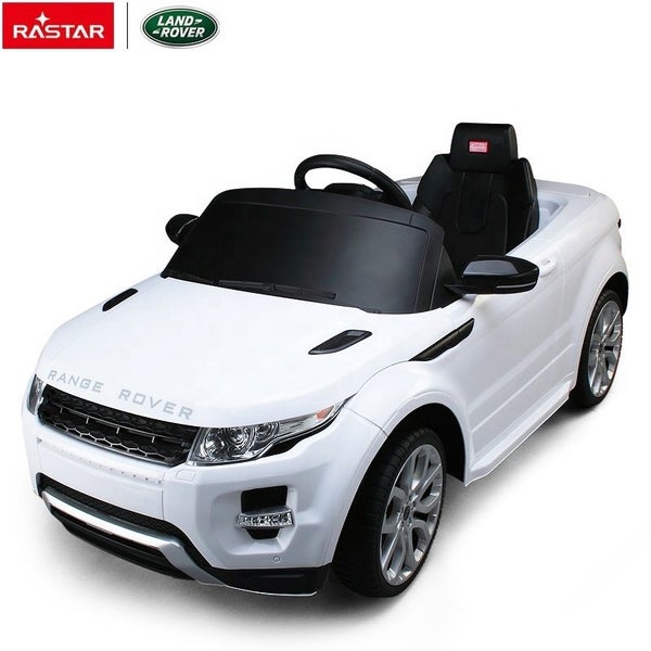 Rastar Land Rover Electric Ride On Kids Car, white Carousel 5