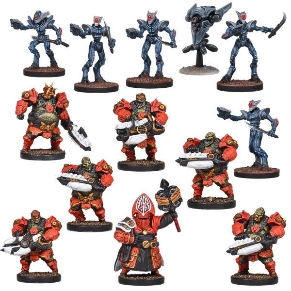 Mantic Games MGDZMN101 Deadzone Matsudan House Conclave Starter Carousel 1