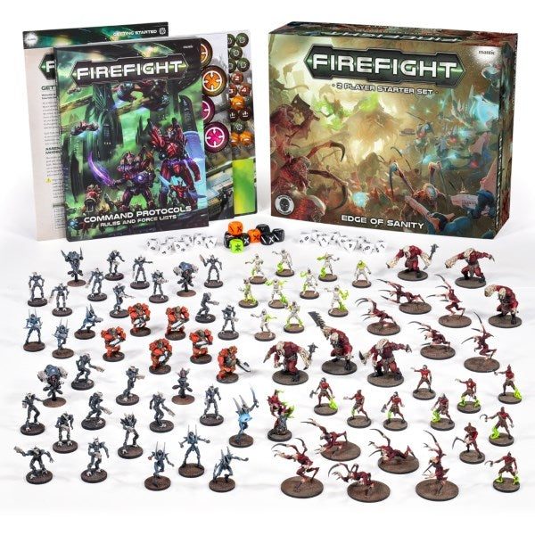 Mantic Games MGFFM108 Firefight Edge of Sanity Two-Player Set Carousel 1