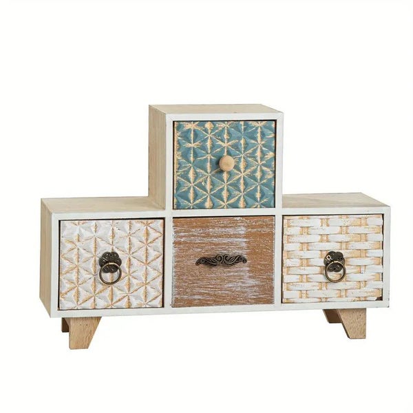 NNETM Simplify Your Workspace with Stylish Wood Desktop Organizers Carousel 1