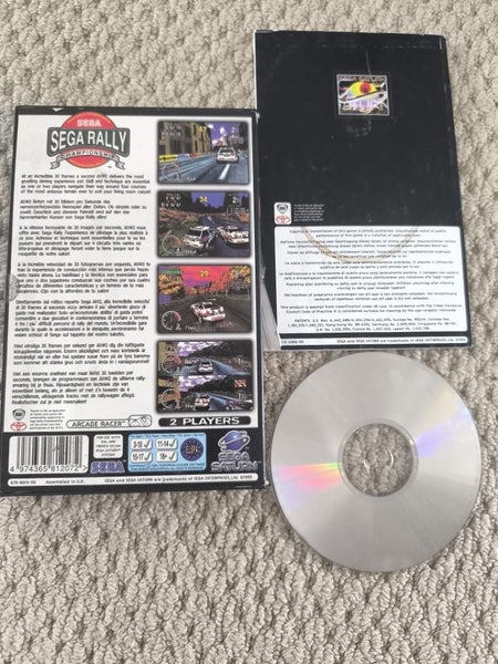 Sega Rally Championship PAL Sega Saturn Carousel 2