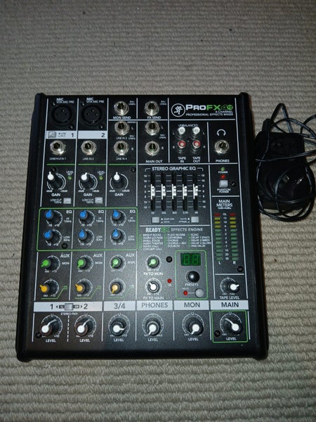 Mackie ProFX4 Mixer. 4 channel with digital effects. Carousel 1