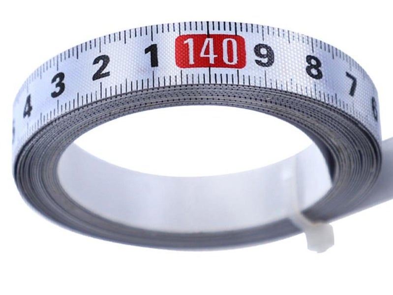 3m Tape Measure With Adhesive Measuring Auxiliary Ruler Self Adhesive Scale Rule Carousel 6