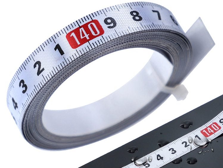 3m Tape Measure With Adhesive Measuring Auxiliary Ruler Self Adhesive Scale Rule Carousel 1