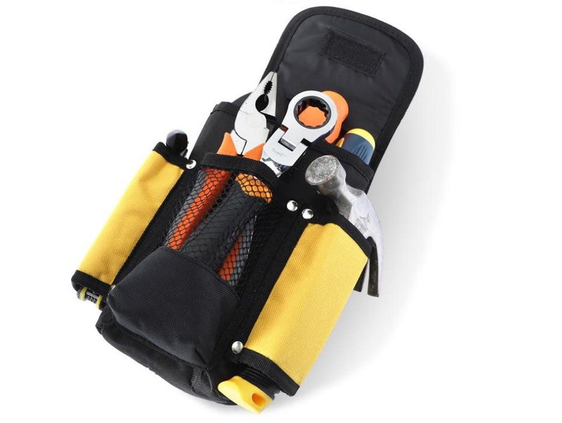 Tool Bag Waist Tool Bag Hanging Tools Pouch Multi-Pockets Organizer Carousel 1