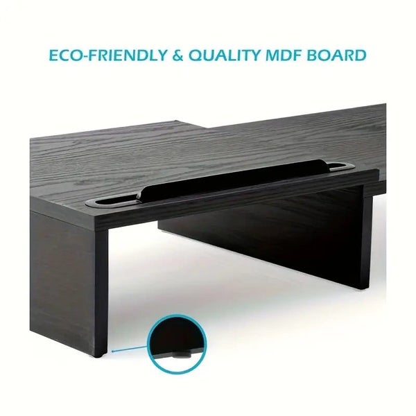 NNETM Adjustable Dual Monitor Stand Riser Carousel 6