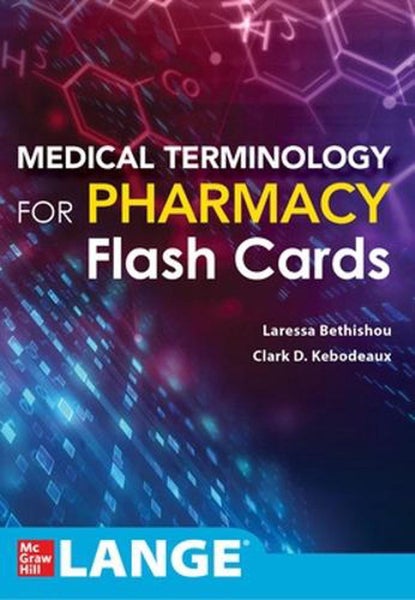 Medical Terminology for Pharmacy Flash Cards by Laressa Bethishou - Paperback Carousel 1