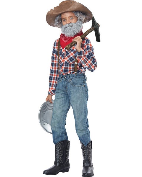 Gold Mining Prospector Pick Axe and Pan Carousel 2