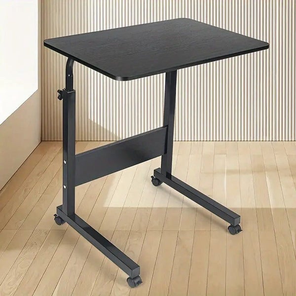 NNETM Black Lift Table Desk with Pulley to Adjust Height Carousel 2